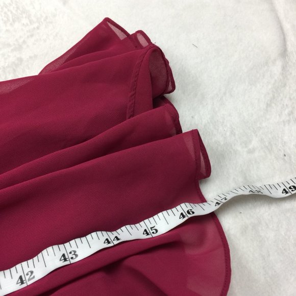 Alyce Paris Burgundy Maxi Dress - Picture 9 of 12